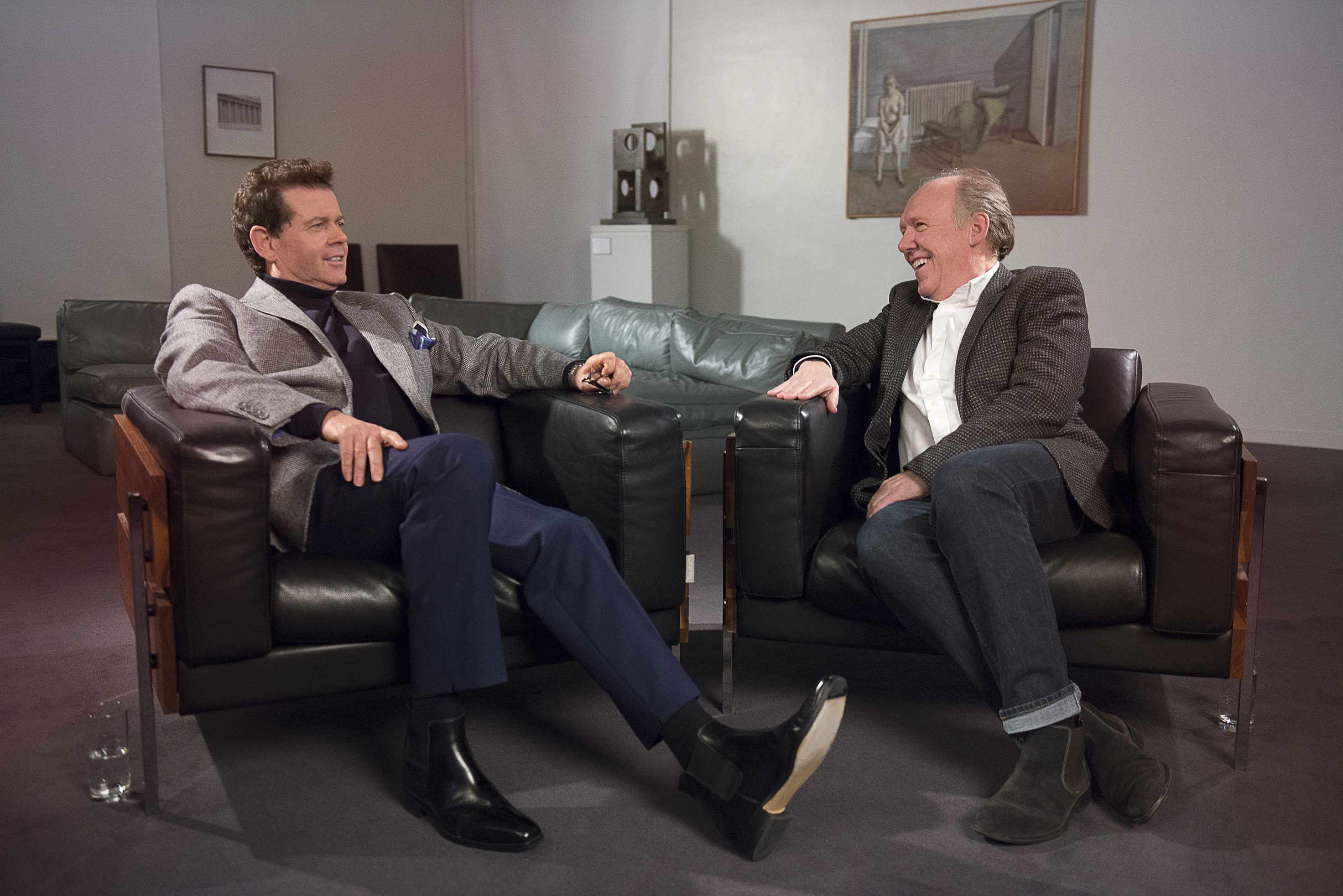 Gerry McGovern and Ian Callum in happier times, 2016