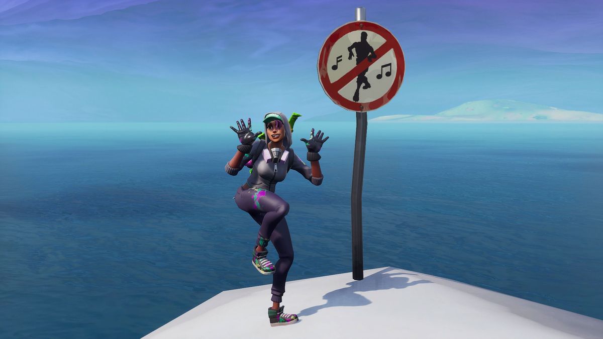 Fortnite No Dancing signs locations Where to find and destroy No