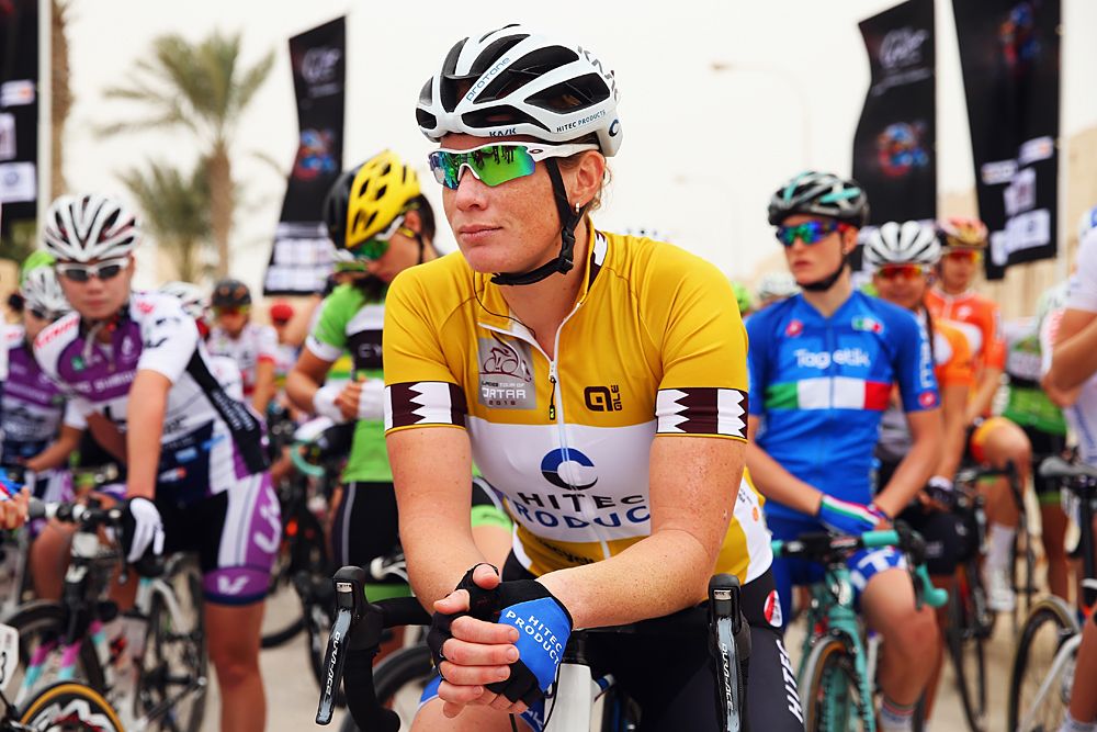 Ladies Tour of Qatar overall leader Kirsten Wild (Hitec Products)