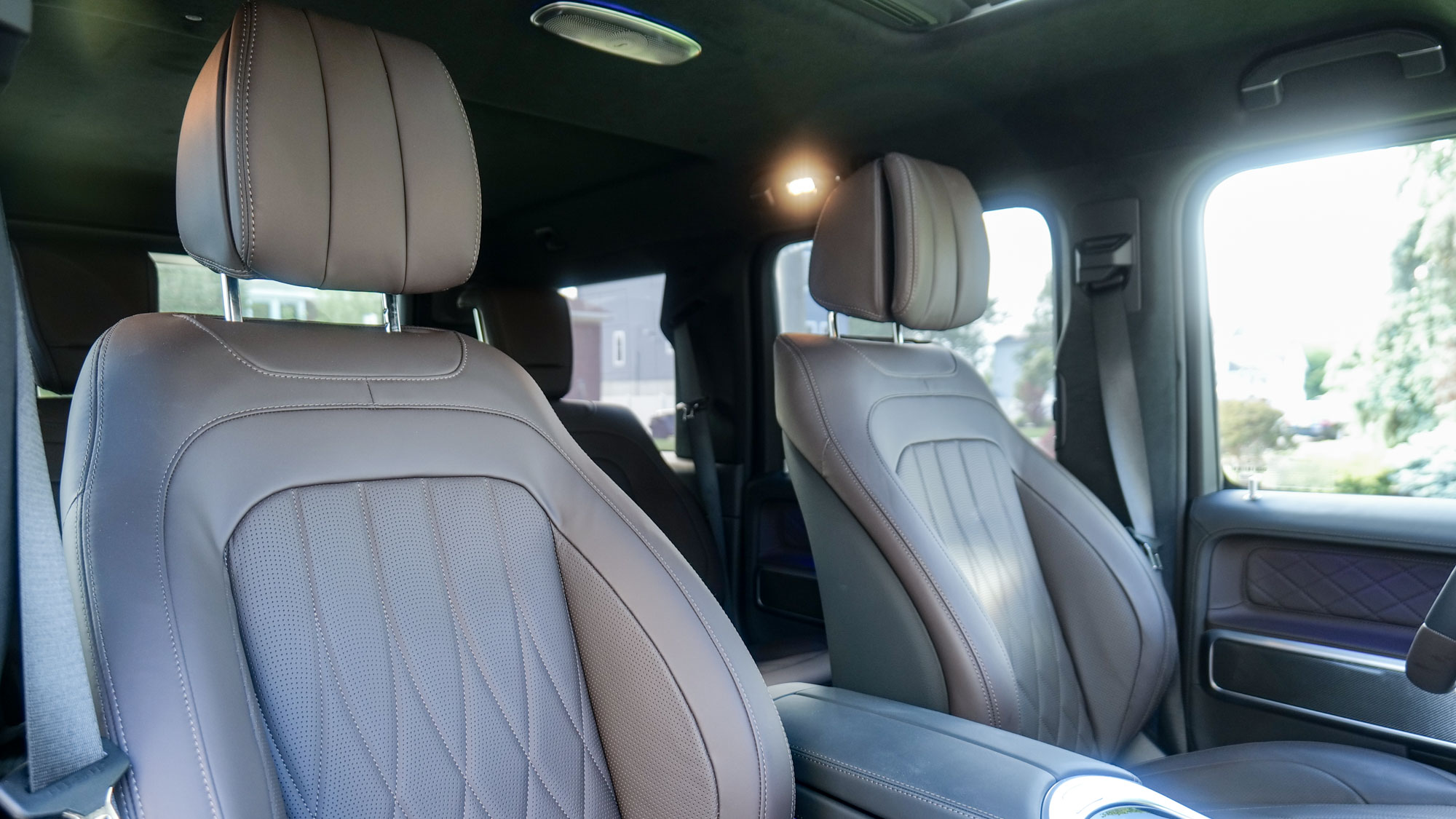 2025 Mercedes-Benz G 580 test drive.