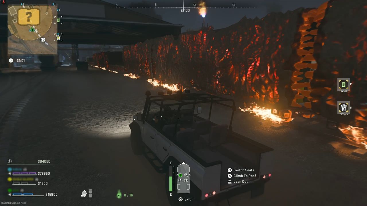 Warzone 2 Ghost Train flatbed