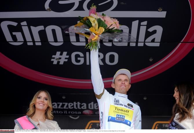 Rafal Majka (Tinkoff-Saxo) now leads the maglia bianco on his own right