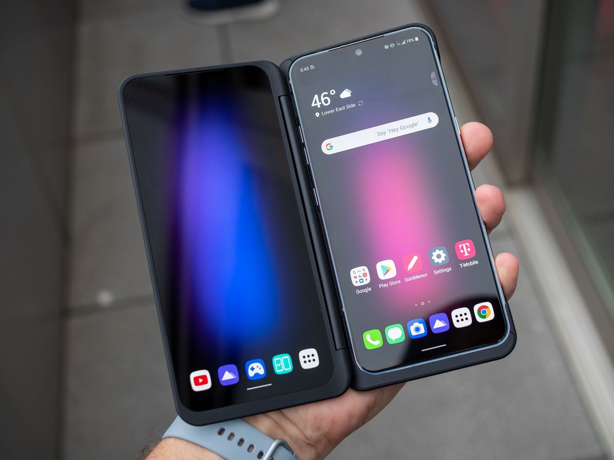 LG V60 with Dual Screen