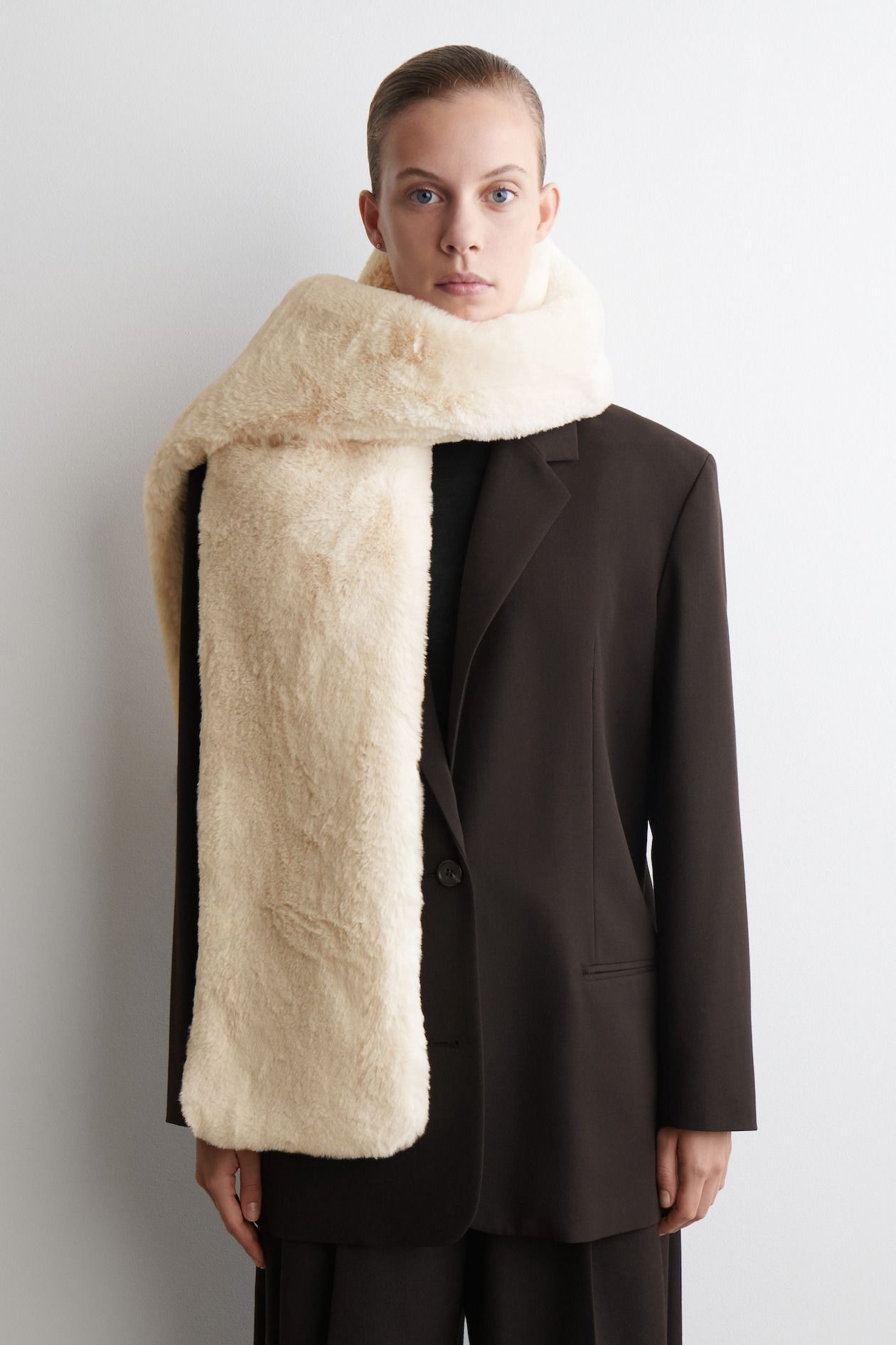 cos, Faux Fur Scarf