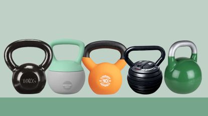 A collection of the best kettlebells tested by a fitness instructor to use at home