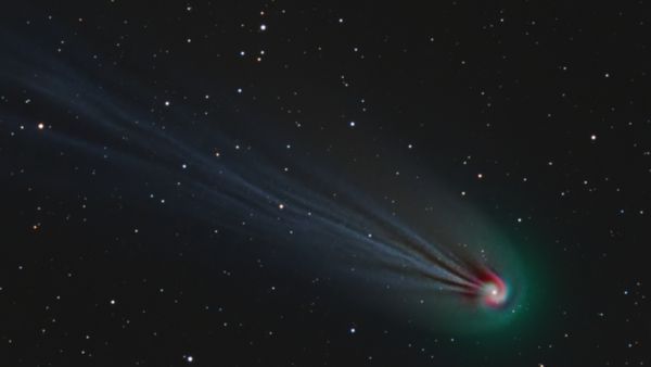 Der „gehörnte“ Komet könnte während der totalen Sonnenfinsternis im Jahr 2024 sichtbar sein