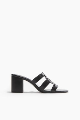 Block-Heeled Sandals