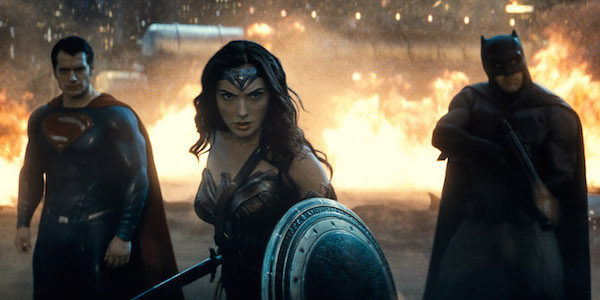 Batman, Superman and Wonder Woman in DCEU