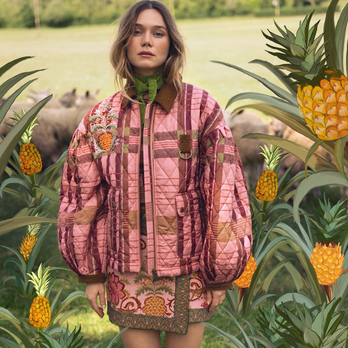 Playful Prints Meet British Heritage Style In The Barbour FARM Rio Collaboration