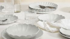 New in at Made: Caeser 12 Piece Scalloped Edge Dinner Set