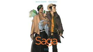 The cover of Saga, one of the best graphic novels in 2022
