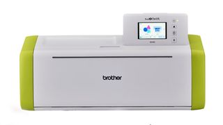 Best Brother ScanNCut machines, an image of a lime green and white craft cutting machine