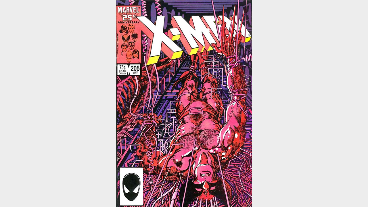 Uncanny X-Men #205 cover