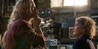 Emily Blunt and Millicent Simmonds in Quiet Place