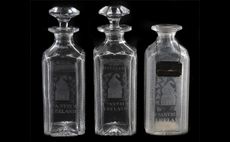 Three commemorative spirit decanters made for the Bushmills Distillery, County Antrim