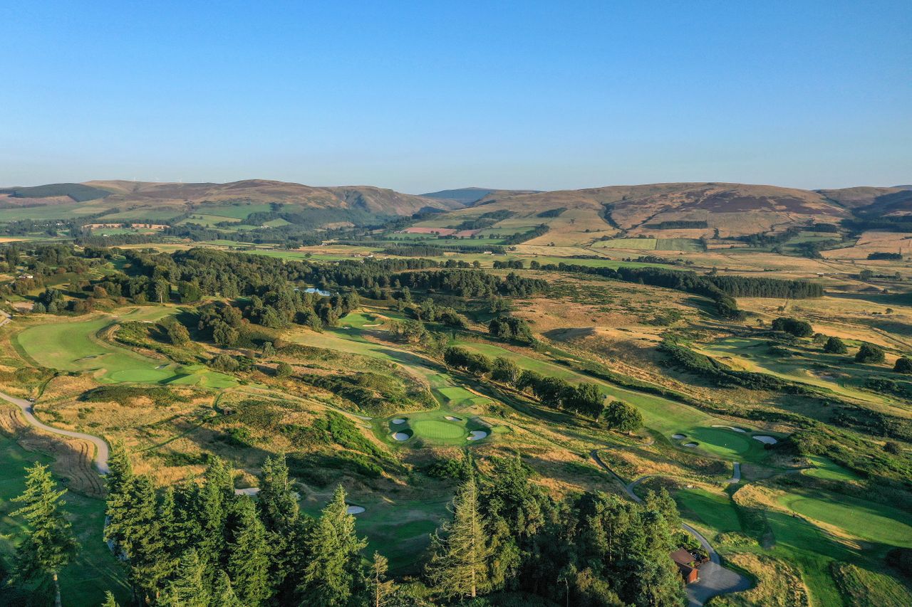 Gleneagles King's course 9th and 10th holes
