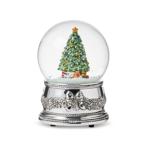 Christmas Tree Musical Snow Globe