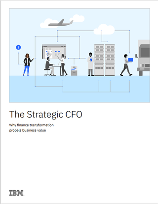 Whitepaper with image of workers with different functions, at a desk, next to a server, and taking a laptop towards a lorry