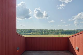 View from the roof terrace at Simonsson House, Sweden, by Claesson Koivisto Rune