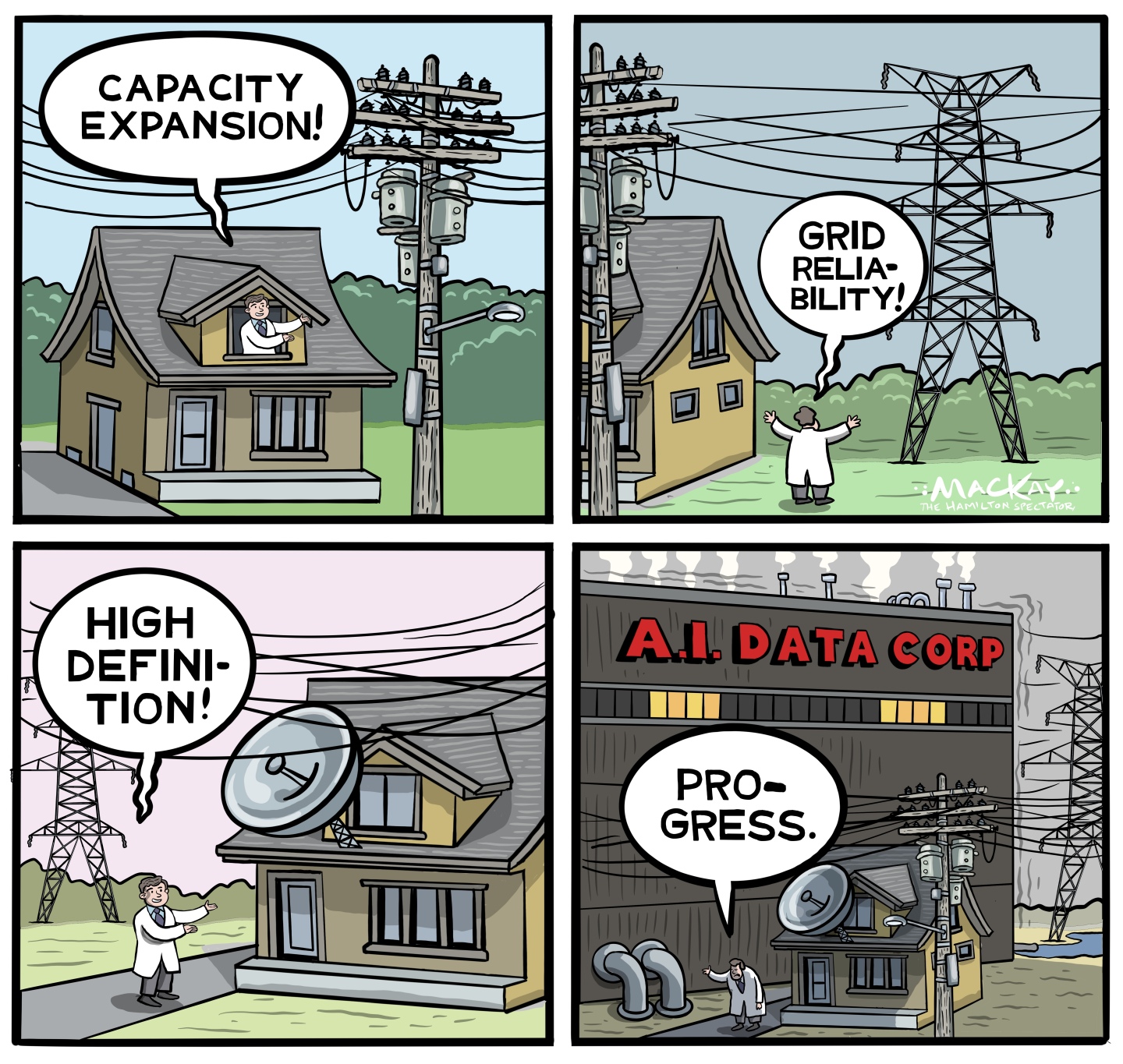 Political cartoon