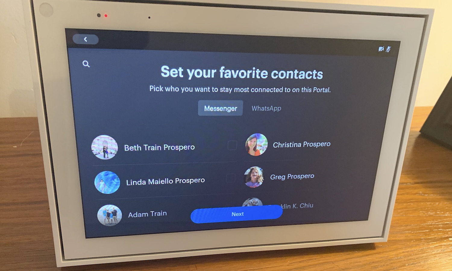 How to set up the Facebook Portal