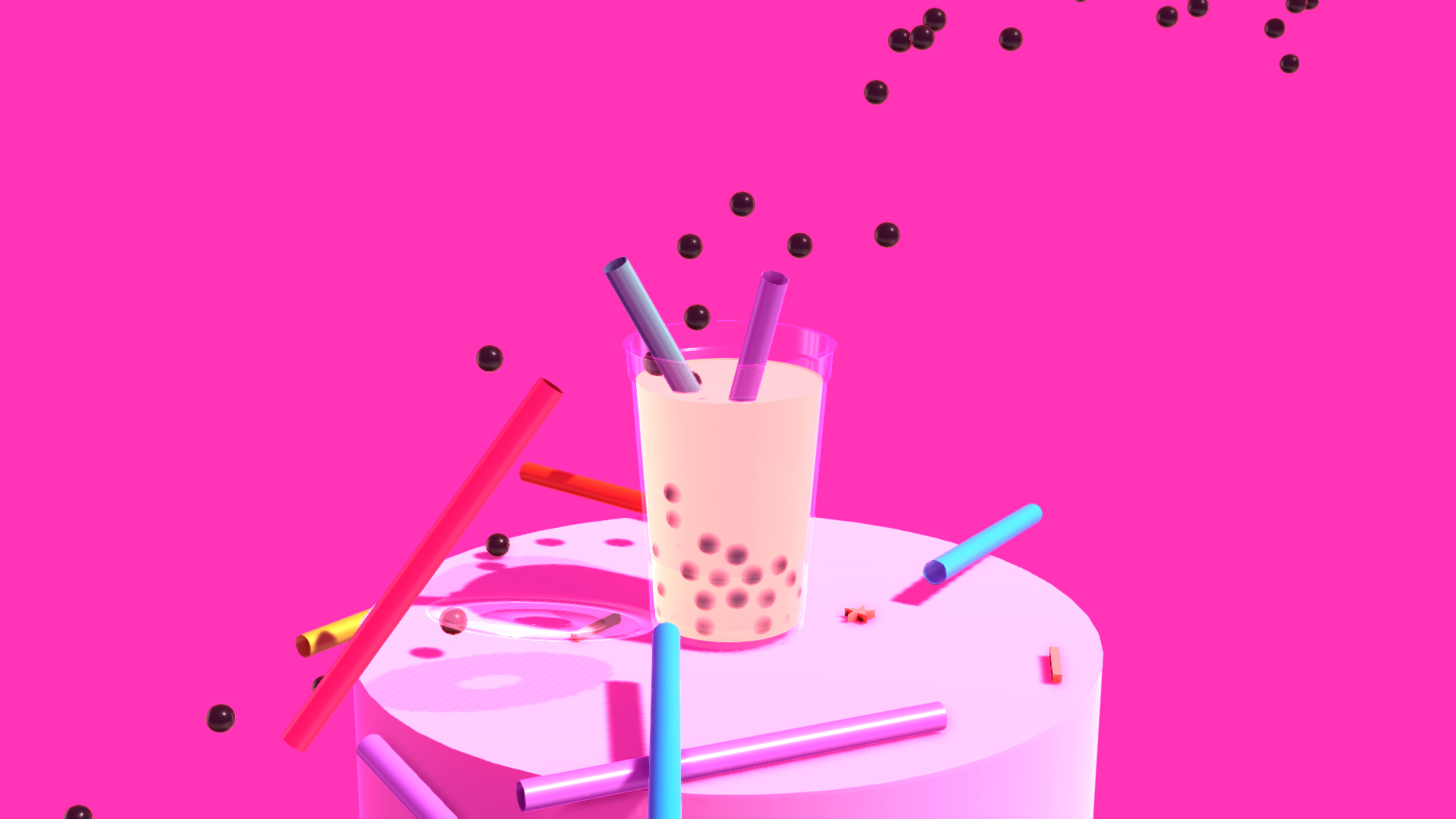 Anime And Bubble Tea Inspired This Food Physics Sim Pc Gamer