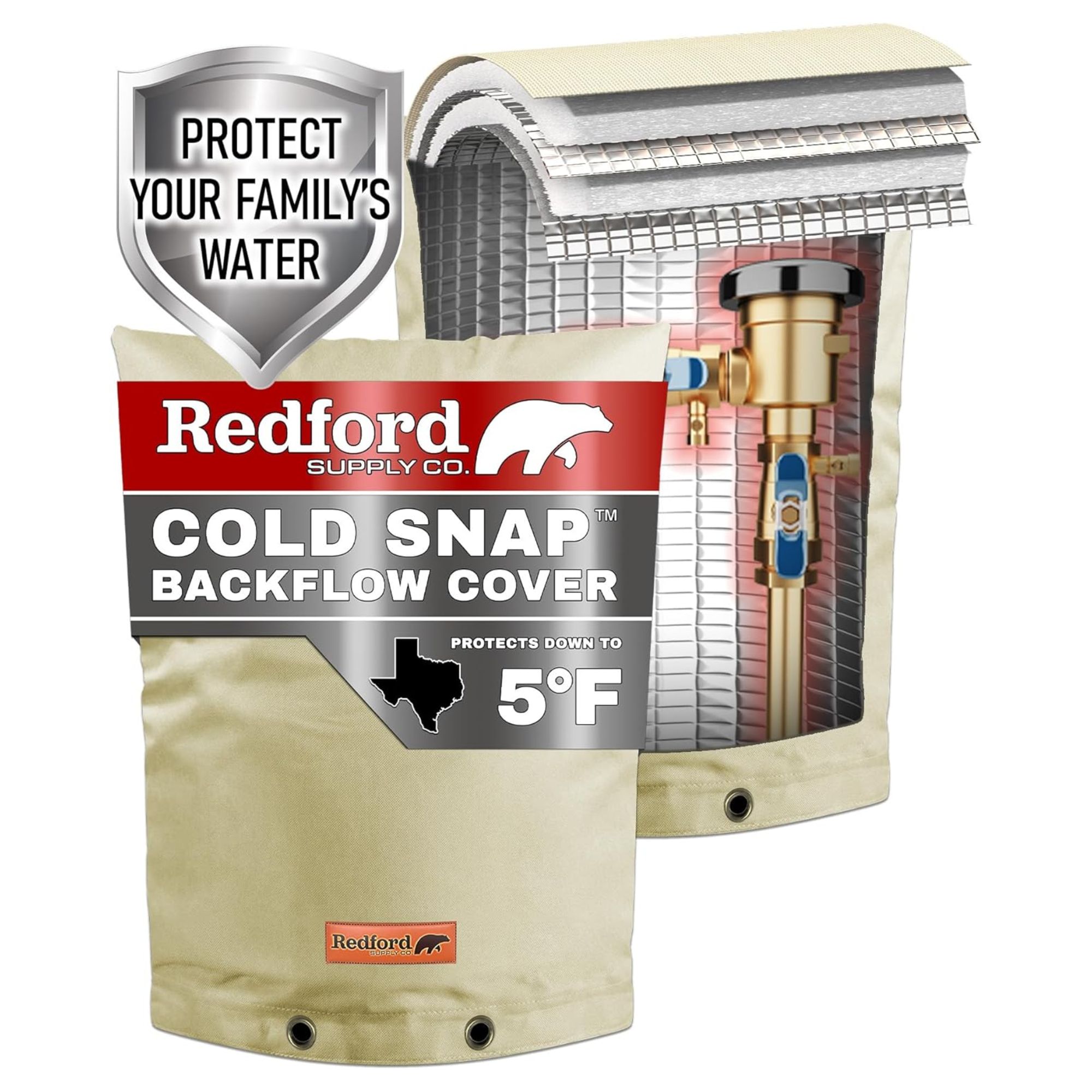 Cold Snap backflow cover