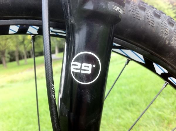 It's definitely a 29er
