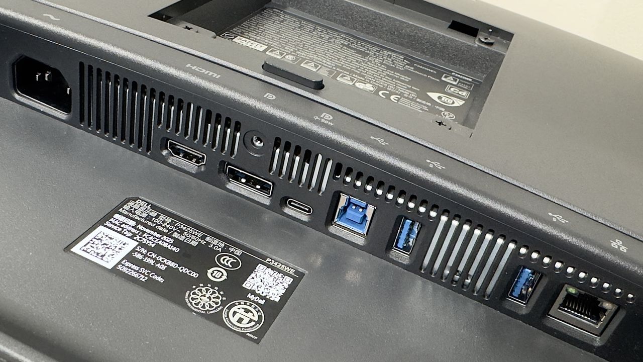The Dell Pro 34 Plus P3425WE Monitor on a desk