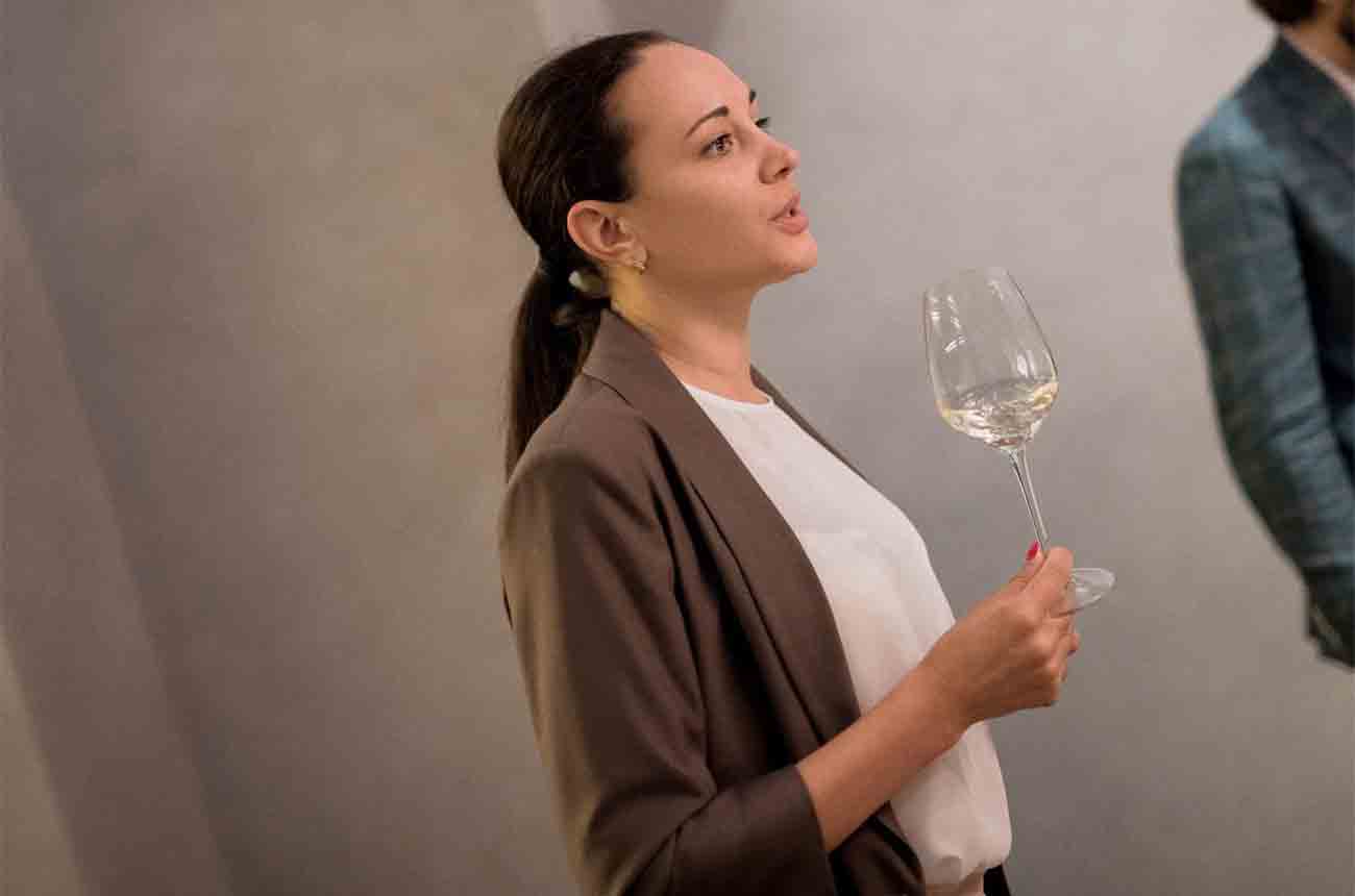 Olga Stoyanova, head winemaker at SHABO in Ukraine