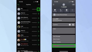 How to block someone on iPhone using the Facetime app 
