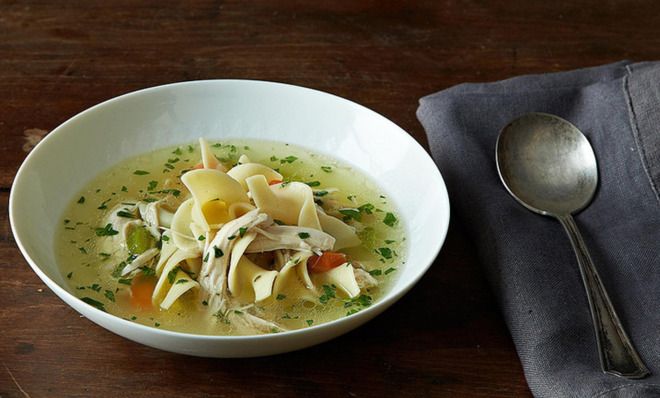 FOOD52 chicken noodle soup