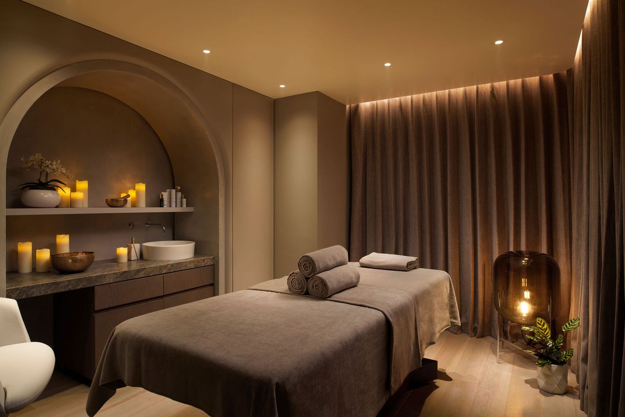 The spa at the Pan Pacific London
