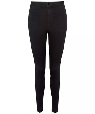 Black 'Lyla' High Waist Skinny Denim Jeans, £22, Dorothy Perkins