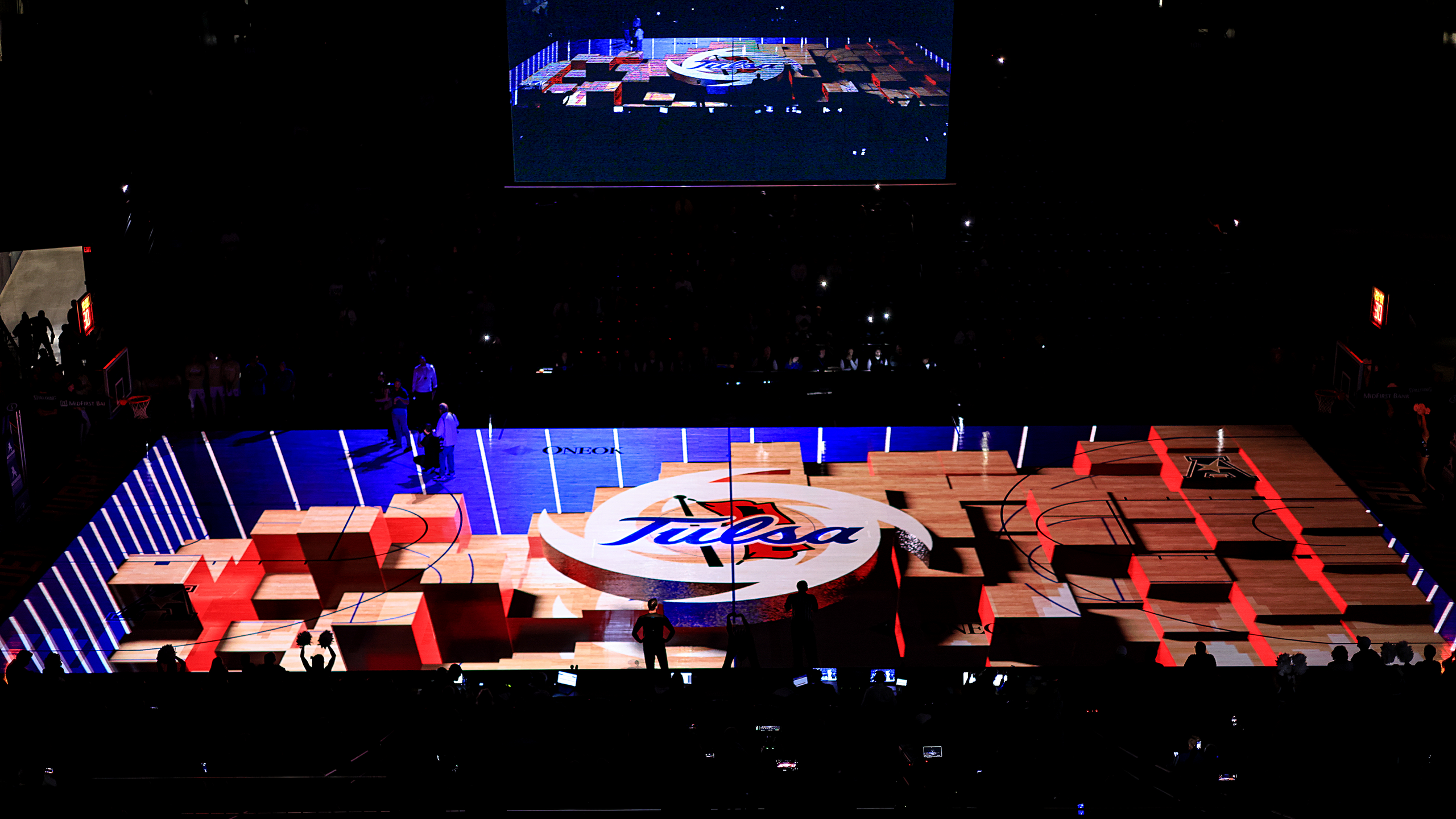 How Powerful Projection Mapping Gives a Basketball Court a Life of Its ...