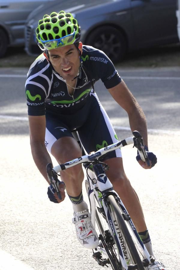 Benat Intxausti (Movistar) gave chase but it was in vain.