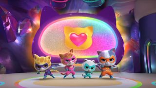 The SuperKitties intro sequence
