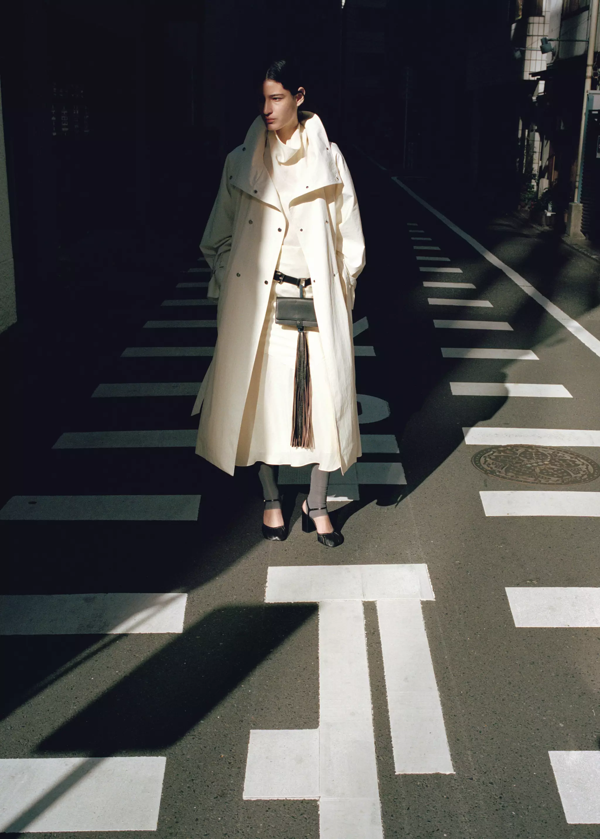 Oversized Funnel Neck Trench With Belt - Women | Mango United Kingdom