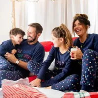 9.&nbsp;Matching Family Navy Fizz The Season Slogan Pyjamas -&nbsp;View at Asda