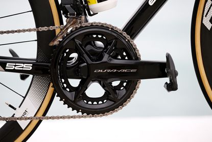 Shimano dura-ace crank and chainring
