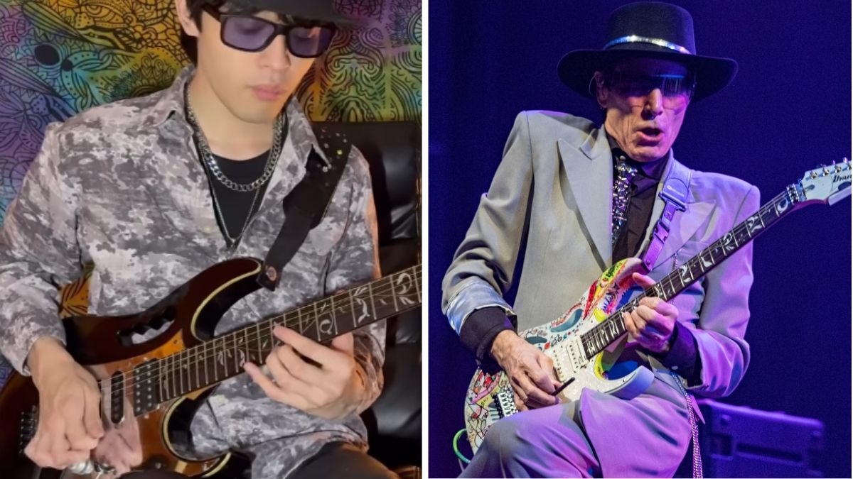 Steve Vai and Tub Guitar