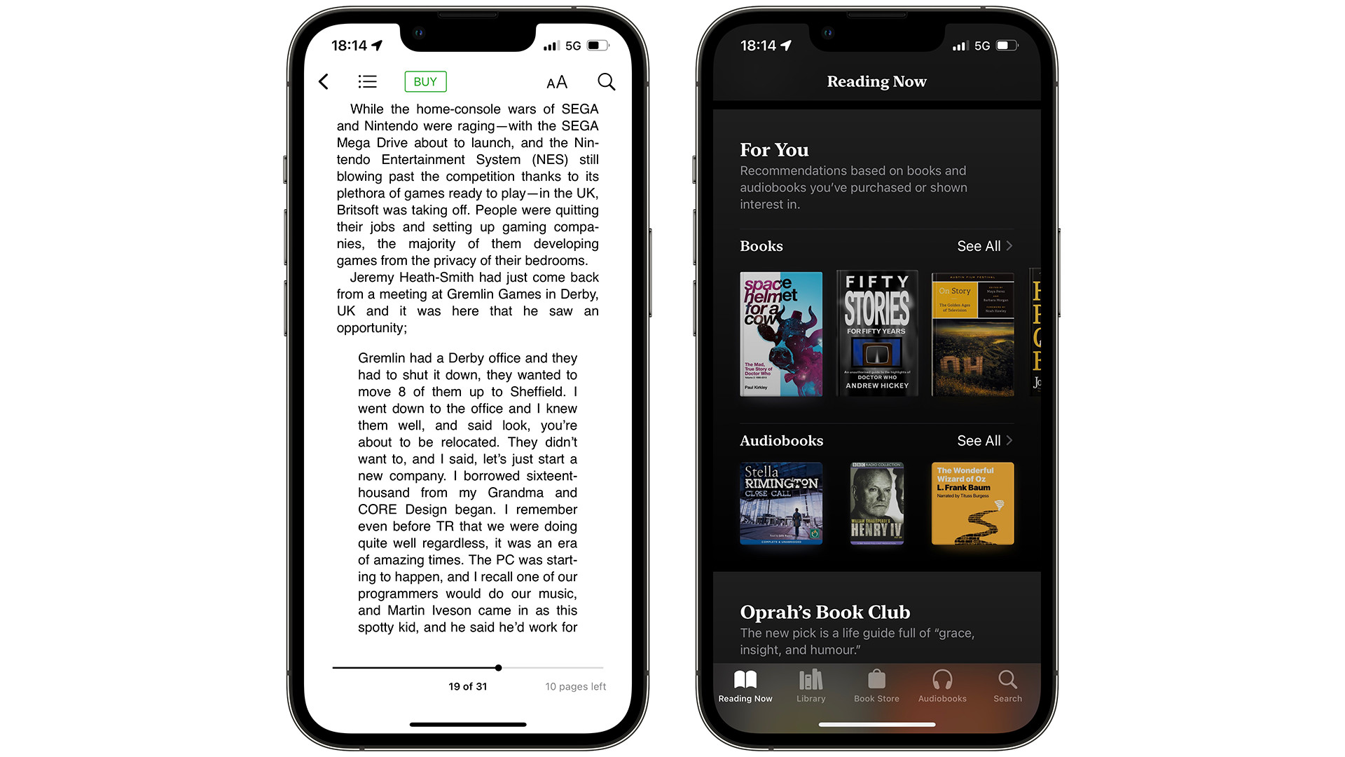 iBooks in iOS 15