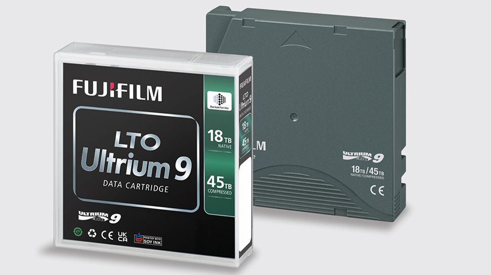 Fujifilm&#039;s LTO Ultrium 9 data cartridge