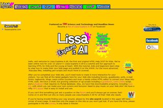 Lissa Explains Website