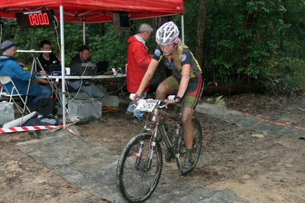 Ellie Wale finishes up