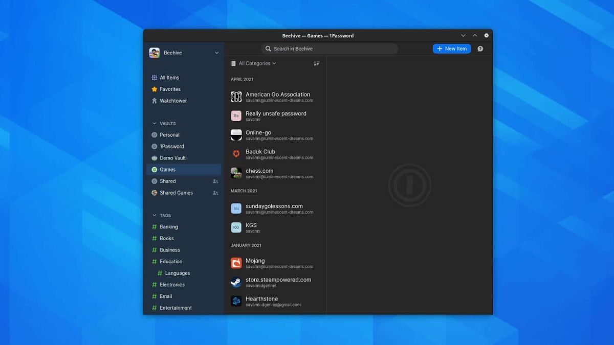 The business password management company 1Password has released a full-featured desktop app for Linux that allows users to secure their credentials ac