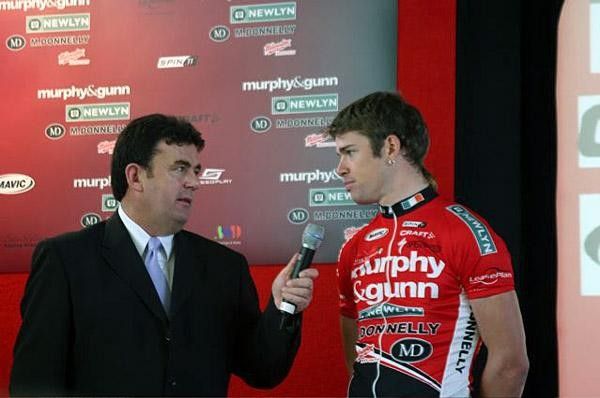 Paul Healion is next..