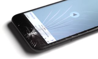 Cracked iPhone 