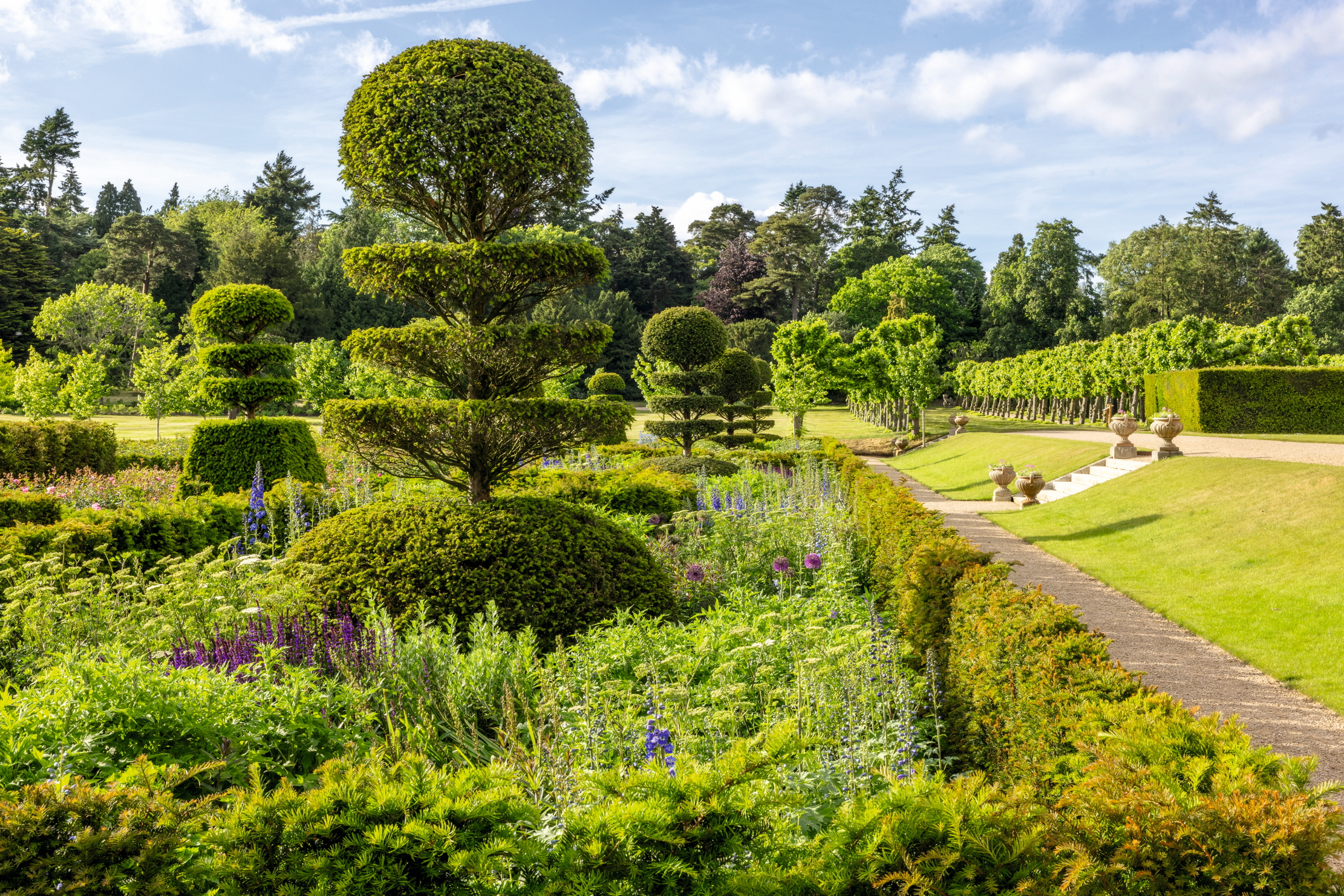 Images of the King&#039;s garden at Sandringham