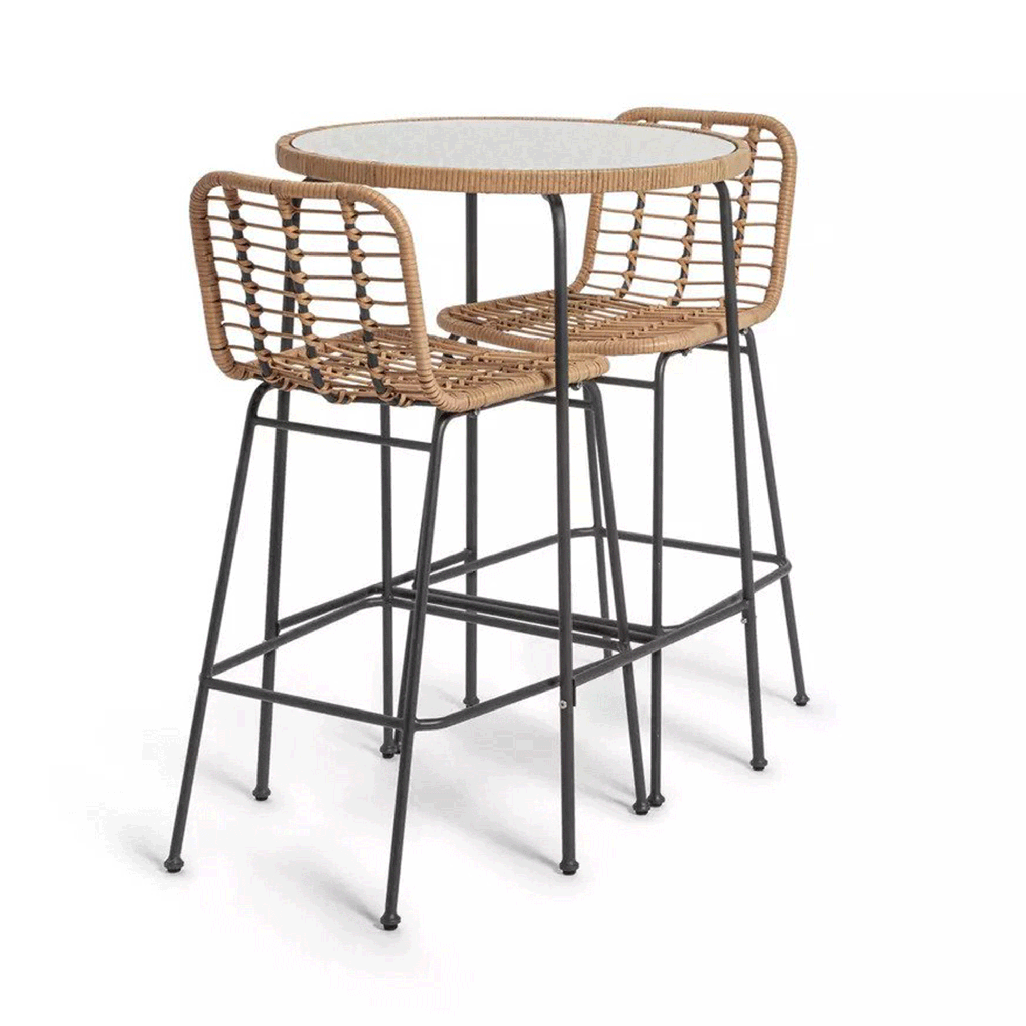 Habitat 2 Seater Bamboo Garden Bar Bistro Set | Was £350Now £262 at Argos